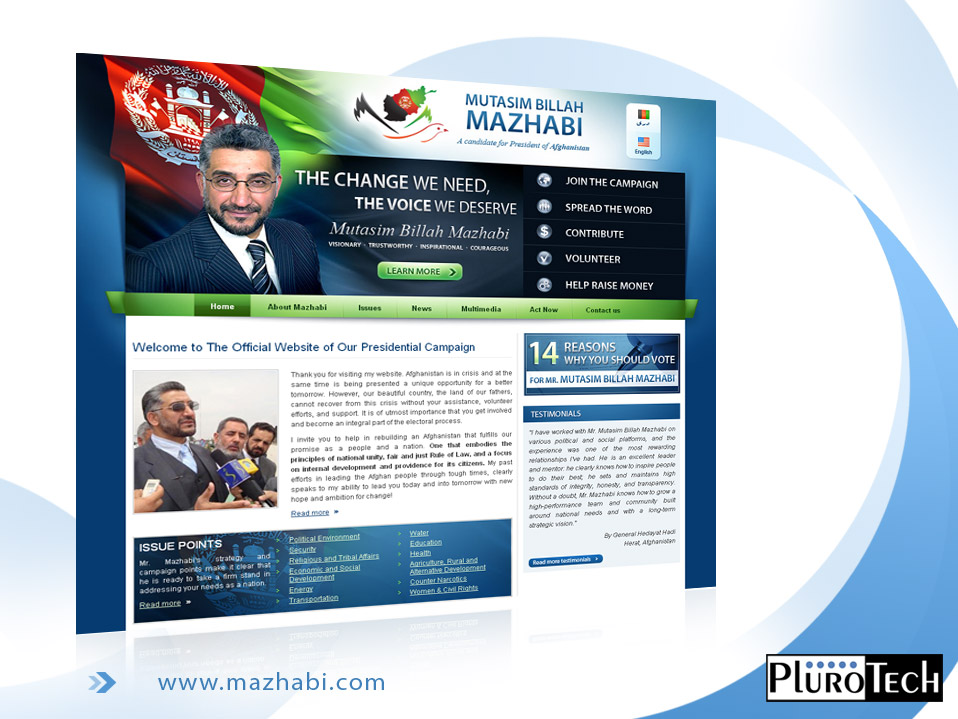 Website Design: www.mazhabi.com